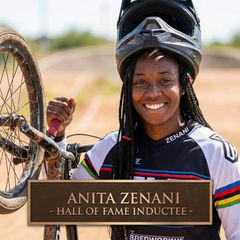 Anita Zenani, World #6 ranked BMX rider